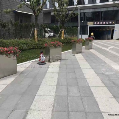 【安徽不銹鋼花盆】_道路綠化建設(shè)工程花箱花盆_特攻不銹鋼花器廠家定制